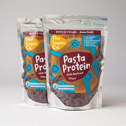 Protein Pasta Spirals with Beetroot - 500g